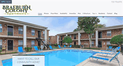 Desktop Screenshot of braeburncolonyapartments.com