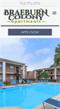 Mobile Screenshot of braeburncolonyapartments.com